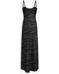 Missoni - Metallic Crochet-knit Maxi Dress - Lyst