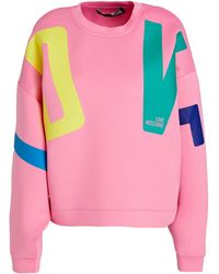 Love Moschino Printed Scuba Sweatshirt - Multicolour