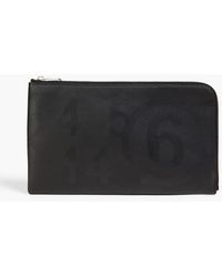 MM6 by Maison Martin Margiela - Faux Leather Pouch - Lyst