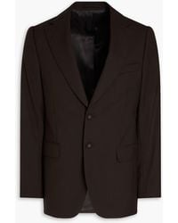 Officine Generale - Giovanni Grain De Poudre Wool Suit Jacket - Lyst