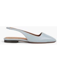 Atp Atelier - Plesio Leather Slingback Ballet Flats - Lyst