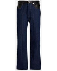 Goldsign - Martin High-rise Straight-leg Jeans - Lyst