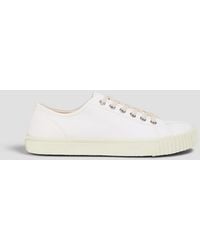 Maison Margiela - Tabi Split-Toe Canvas Sneakers - Lyst