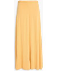 TOTEME - Stretch-jersey Midi Skirt - Lyst