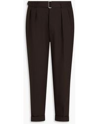 Officine Generale - Pierre Tapered Grain De Poudre Wool Pants - Lyst