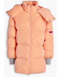 Stella McCartney - Quilted Shell Hooded Jacket - Lyst