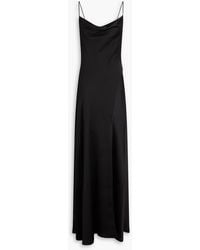 Jonathan Simkhai - Drapierte robe aus satin - Lyst