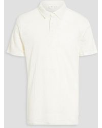 Onia - Linen-jersey Polo Shirt - Lyst