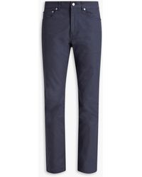 Dunhill - Slim-fit Cotton-twill Pants - Lyst