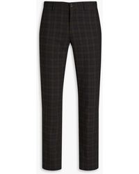 Paul Smith - Checked Wool-blend Pants - Lyst