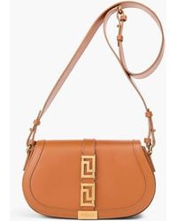Versace - Greca Goddess Leather Shoulder Bag - Lyst