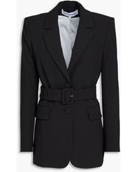 Veronica Beard - Ryanne Belted Twill Blazer - Lyst