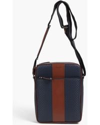 Serapian - Two-tone Faux Leather Shoulder Bag - Lyst