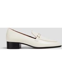 Maje - Loafers aus leder mit verzierung - Lyst