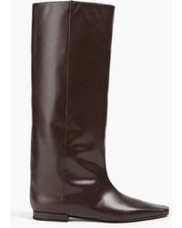 Loulou de Saison - Lirone Glossed-Leather Boots - Lyst