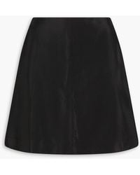 By Malene Birger - Isabele Taffeta Mini Skirt - Lyst