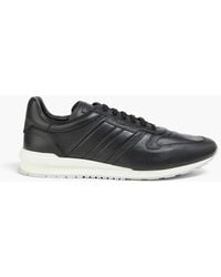 Bally - Asler Pebbled-Leather Sneakers - Lyst