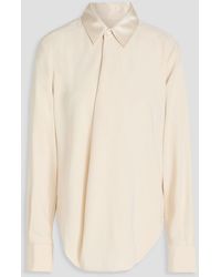 Rag & Bone - Phillipa Draped Cady Blouse - Lyst