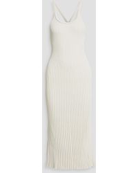 Proenza Schouler - Vida midikleid aus rippstrick - Lyst