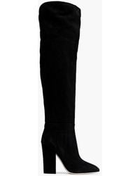 Sergio Rossi - Suede Over-the-knee Boots - Lyst