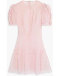 The Vampire's Wife - The Fairy Goddess Embellished Tulle Mini Dress - Lyst