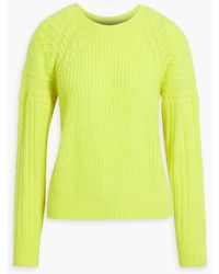 Autumn Cashmere - Cable-knit Cashmere Sweater - Lyst