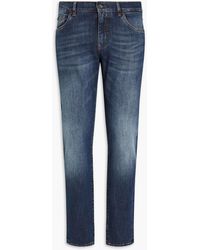 Herren Bekleidung Jeans Röhrenjeans Dolce & Gabbana Denim Skinny Jeans aus Stretch-Baumwolle in Blau für Herren 