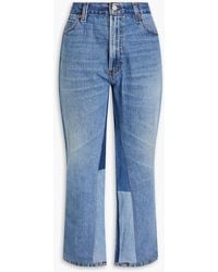 Levi's - 70s Faded Paneled High-rise Flared Jeans - Lyst