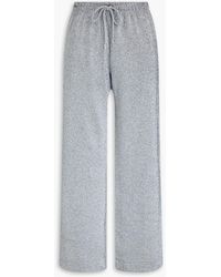 Dries Van Noten - Bouclé-Knit Track Pants - Lyst