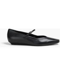 Loulou de Saison - Micheline Leather Mary Jane Flats - Lyst