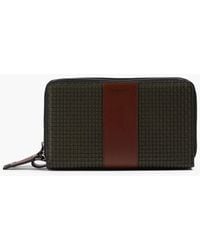 Serapian - Embossed Coated-canvas Travel Wallet - Lyst