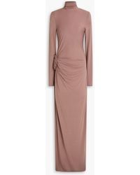 Magda Butrym - Draped Jersey Maxi Dress - Lyst
