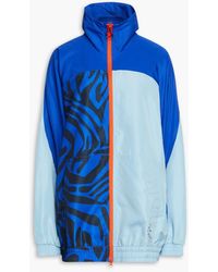 adidas By Stella McCartney - Color-block Printed Recycled Shell Track Jacket - Lyst