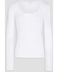 Rag & Bone - Shaw Cotton And Modal-Blend Jersey Top - Lyst