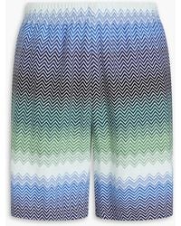 Missoni - Crochet-Knit Cotton Shorts - Lyst