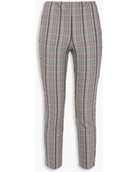 Rag & Bone - Simone eng geschnittene hose aus webstoff mit karomuster - Lyst