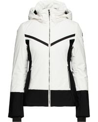 Fusalp Lupita Two-tone Hooded Ski Jacket - White