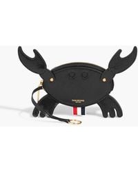 Thom Browne - Pebbled-Leather Coin Purse - Lyst