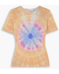 Rabanne - Second Skin Tie-Dyed Stretch-Jersey T-Shirt - Lyst