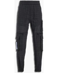 McQ Trainingshose Aus Technostoff albion in Schwarz Damen Bekleidung Hosen und Chinos Hose mit gerader Passform 
