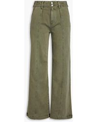 PAIGE - Brooklin High-rise Wide-leg Jeans - Lyst