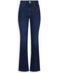 FRAME - Le Mini Boot Mid-rise Bootcut Jeans - Lyst