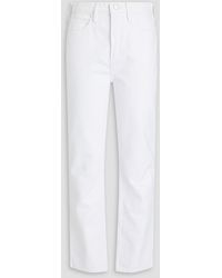 FRAME - Le High 'n' Tight High-rise Straight-leg Jeans - Lyst