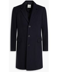 Sandro - Wool-blend Felt Coat - Lyst