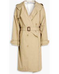 JW Anderson - Trenchcoat aus baumwoll-gabardine mit gürtel - Lyst