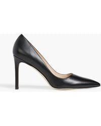 Stuart Weitzman - Leigh 95 Leather Pumps - Lyst