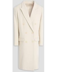 Isabel Marant - Fantine Double-Breasted Wool And Cotton-Blend Twill Coat - Lyst