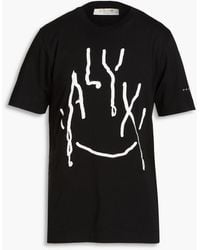 1017 ALYX 9SM - Logo-print Cotton-jersey T-shirt - Lyst