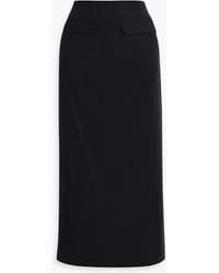 FARM Rio - Cotton And Lyocell-Blend Canvas Midi Skirt - Lyst