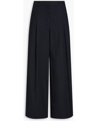 3.1 Phillip Lim - Cotton-Blend Canvas Wide-Leg Pants - Lyst